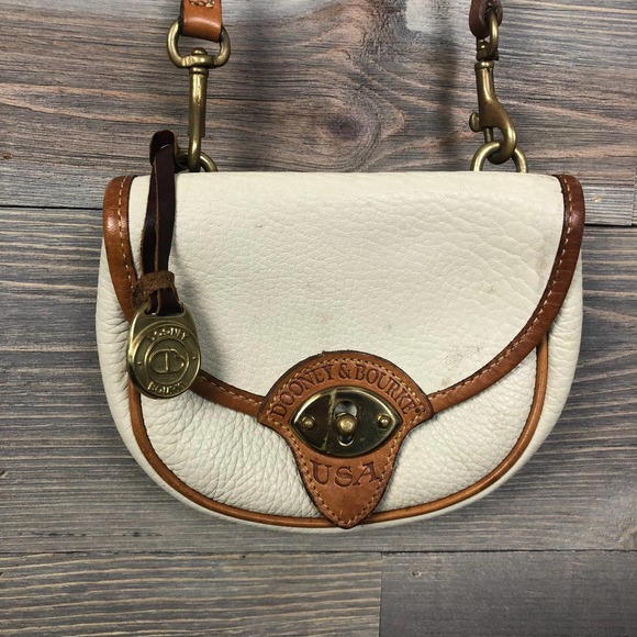 Dooney & Bourke Handbags - Dooney & Bourke 1980s Small Crossbody Belt Bag